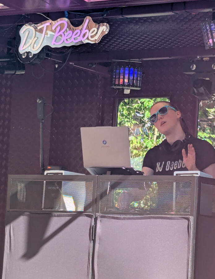 DJ Beeber Live at Le Tremplin, Morzine, French Alpes DJ Beeber Live at Le Tremplin, Morzine, French Alpes